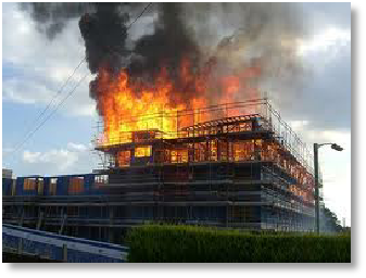 Hatfield site fire 11 August 2007
