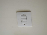 Snagging photo light switch