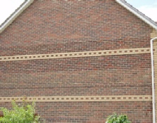 brickwork colour banding 